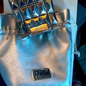 Dolce and Gabbana stainless steel cuff